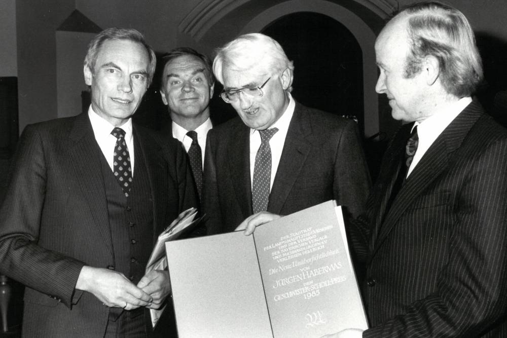 Geschwister Scholl Preis 1985 | Impressionen | Preisübergabe 2