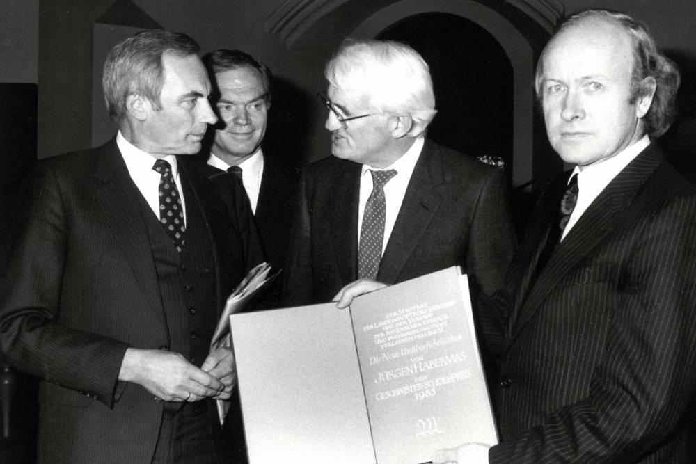 Geschwister Scholl Preis 1985 | Impressionen | Preisübergabe