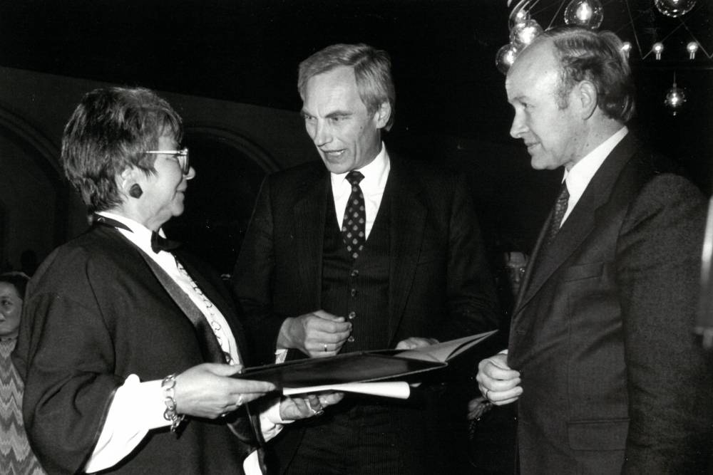 Geschwister Scholl Preis 1986 | Impressionen | Preisverleihung Saur-Edvardson-Kronawitter