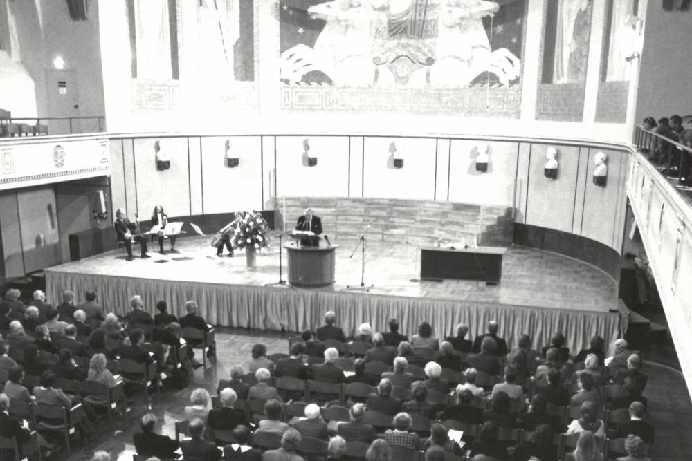 Geschwister Scholl Preis 1988 | Impressionen | Preisverleihung Aula 2