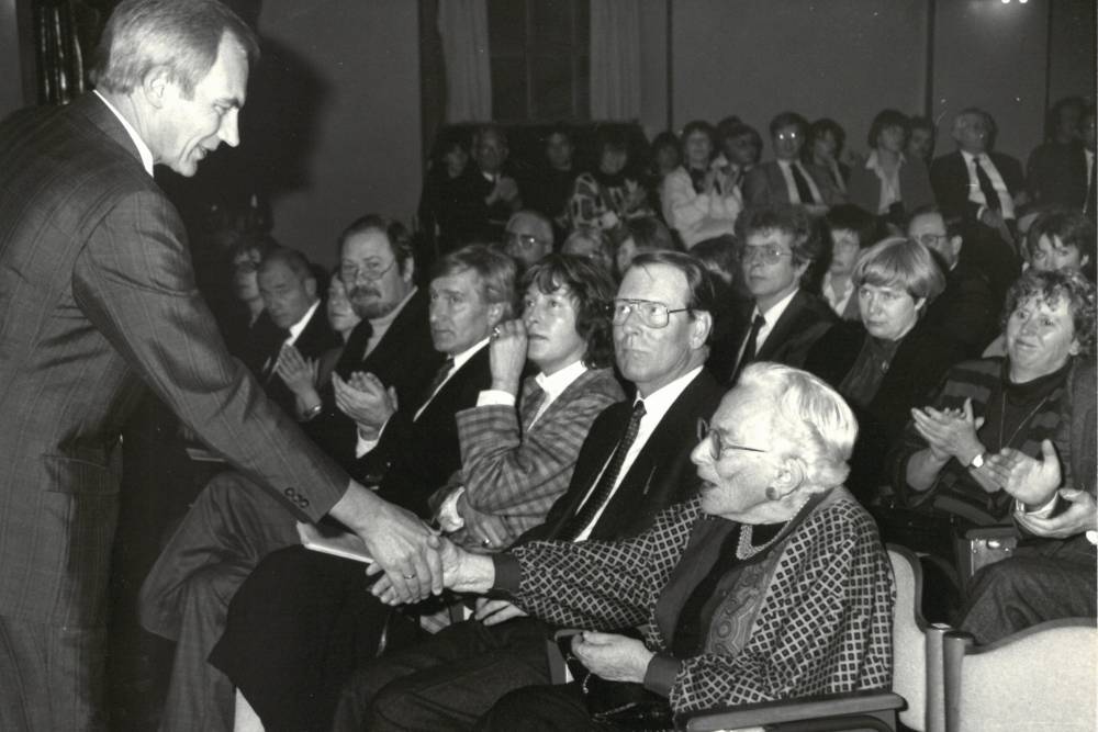 Geschwister Scholl Preis 1988 | Impressionen | Preisverleihung 8 - Spencker, Weil, Kronawitter