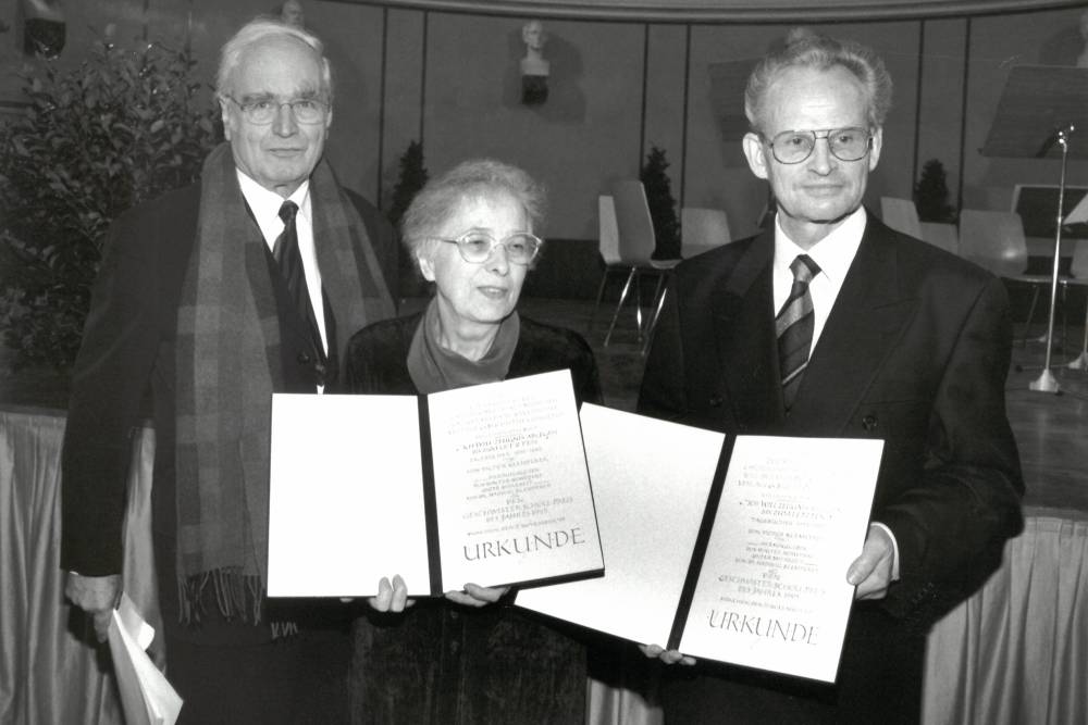 Geschwister Scholl Preis 1995 | Impressionen | Preisübergabe