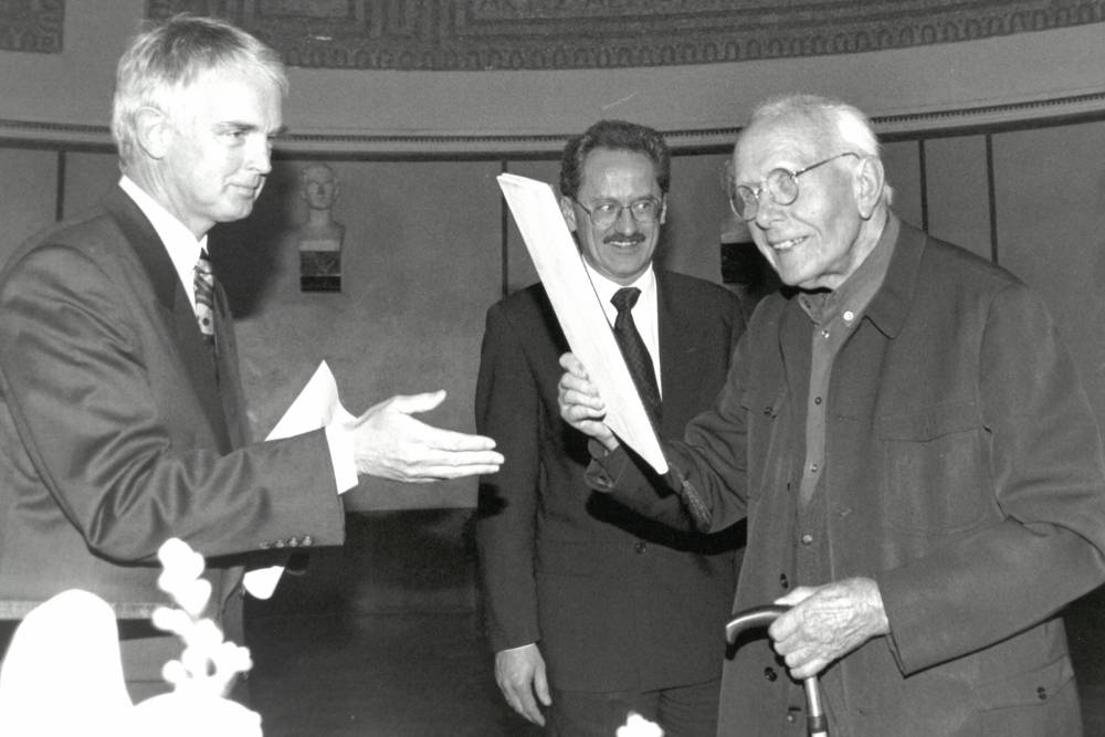 Geschwister Scholl Preis 1996 | Impressionen | Preisübergabe sw 3