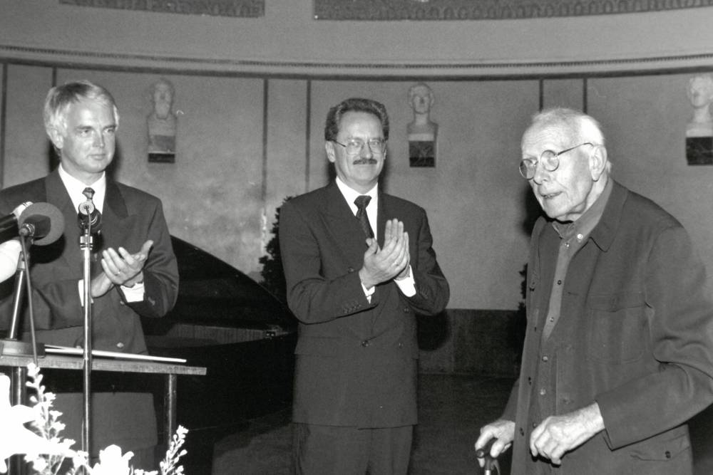 Geschwister Scholl Preis 1996 | Impressionen | Preisübergabe sw 4