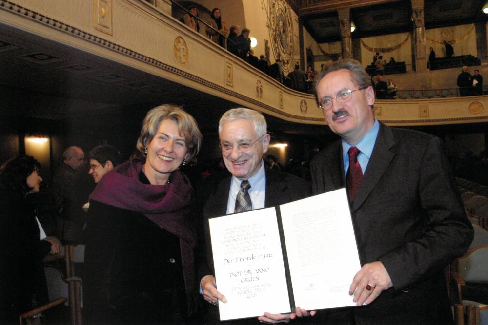 Geschwister Scholl Preis 2001 | Impressionen | Gruppenbild Knesebeck, Grün, Ude