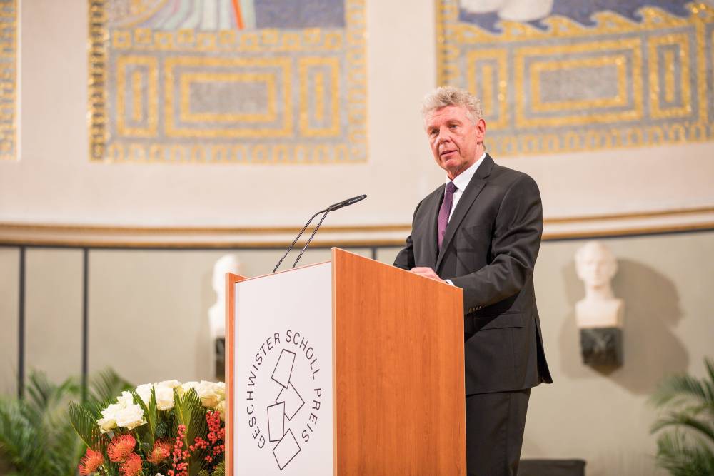 Ansprache von Oberbürgermeister Dieter Reiter Geschwister-Scholl-Preis 2019 | Impressionen | Ansprache Dieter Reiter