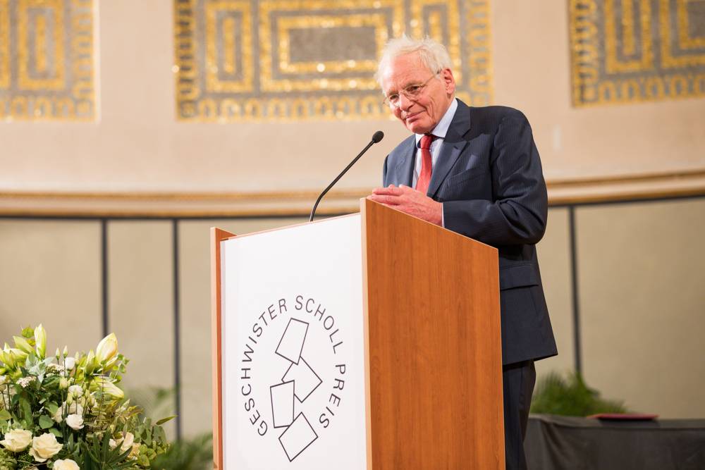 Geschwister Scholl Preis 2018 | Impressionen | Dankesrede