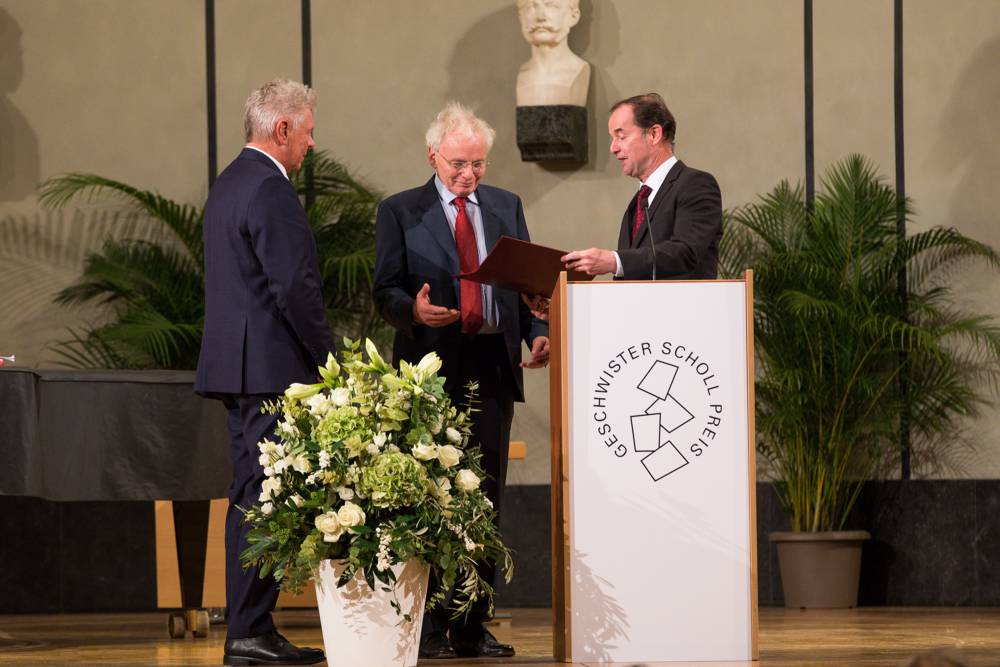 Geschwister Scholl Preis 2018 | Impressionen | Preisübergabe