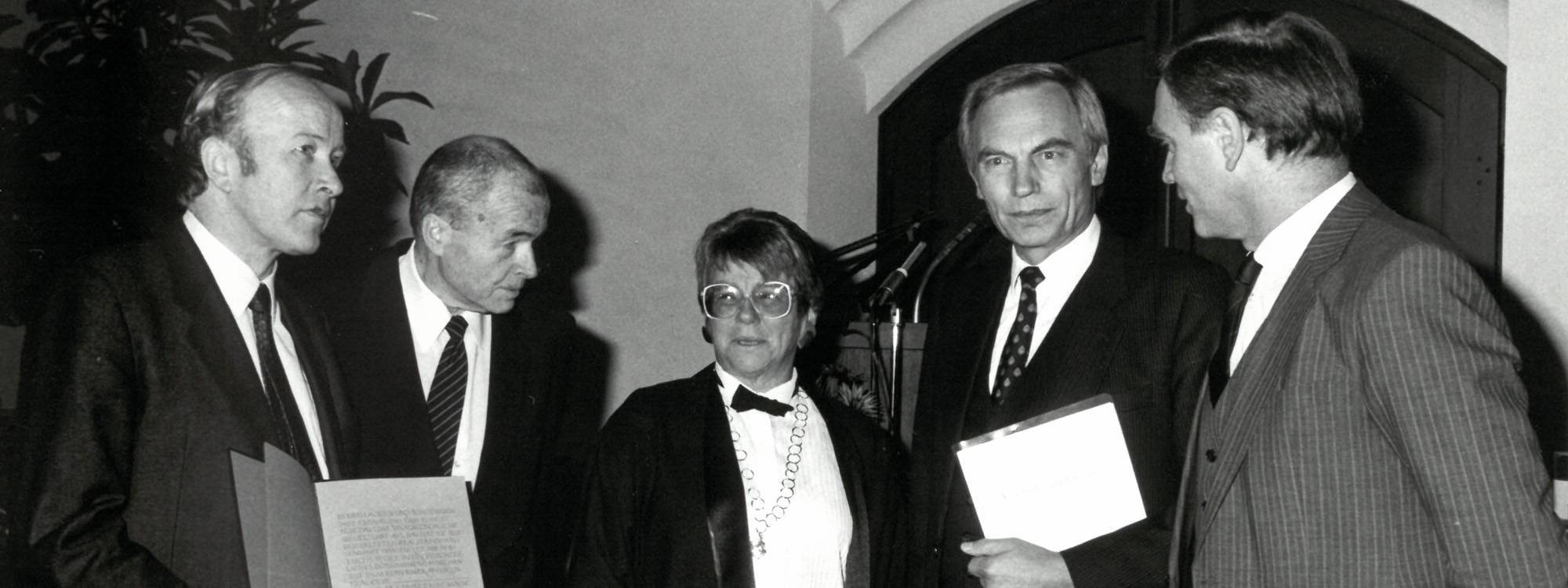 Geschwister Scholl Preis 1986 | Header | Preisübergabe