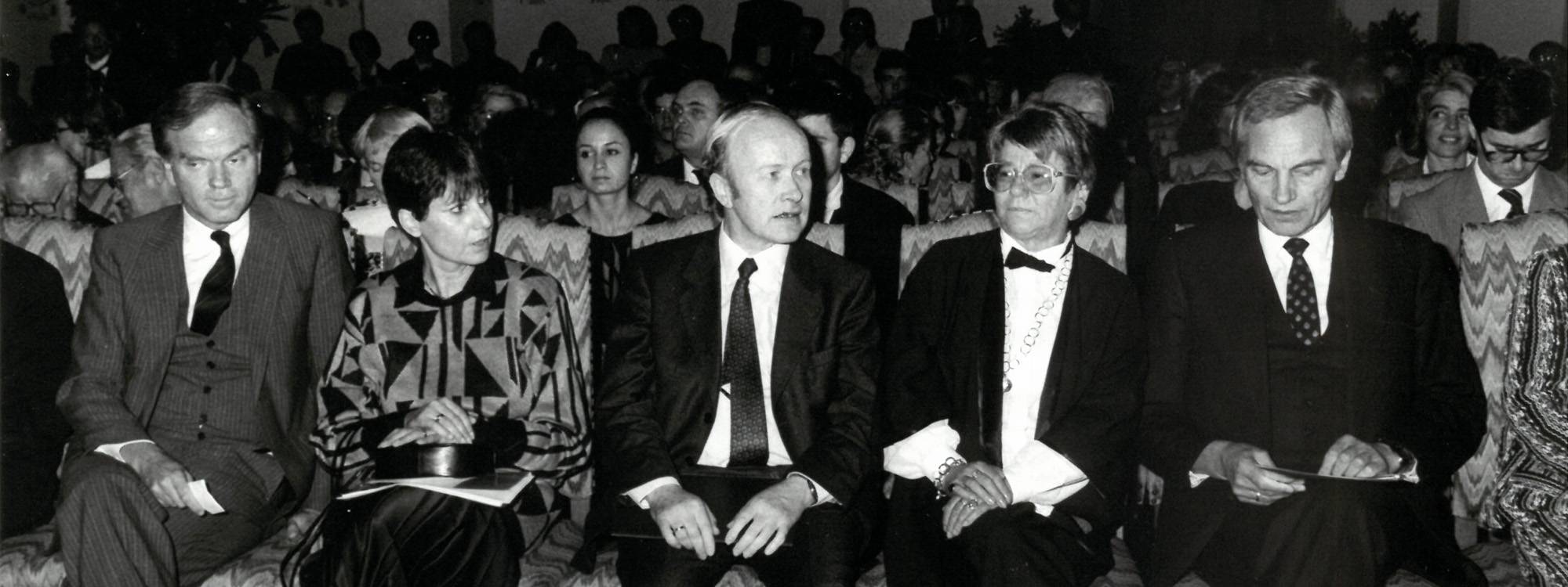 Geschwister Scholl Preis 1986 | Header | Preisverleihung Gruppenbild
